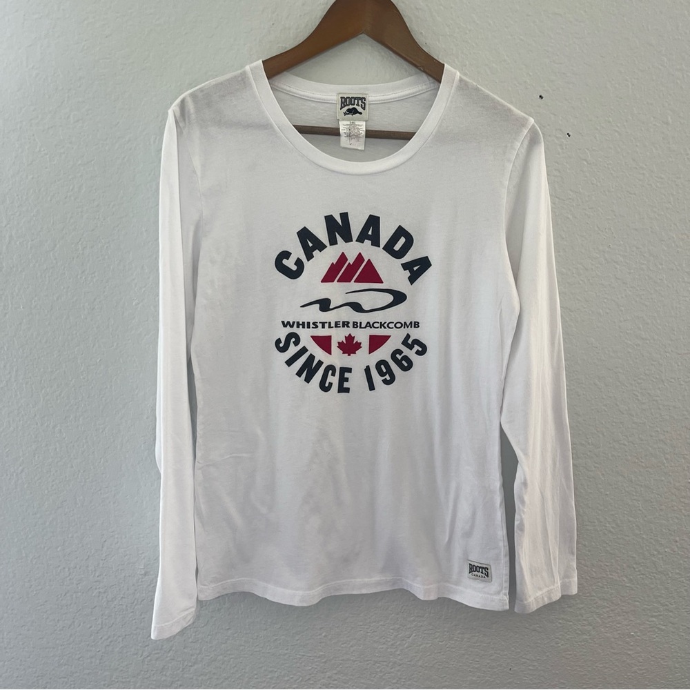 Roots Canada Long Sleeve Cotton Shirt Size Medium